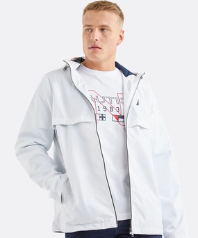Nautica Titus FZ Jacket (White) Evening Glow