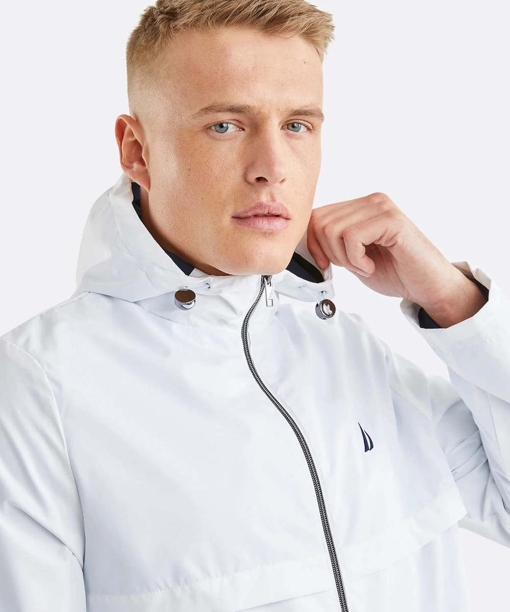 Nautica Titus FZ Jacket (White) AntiClingFabric Warm Base