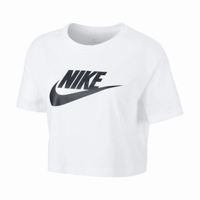 Nike Sportswear Essential Women's Cropped T-Shirt Gentle Power Stretchable Fabric