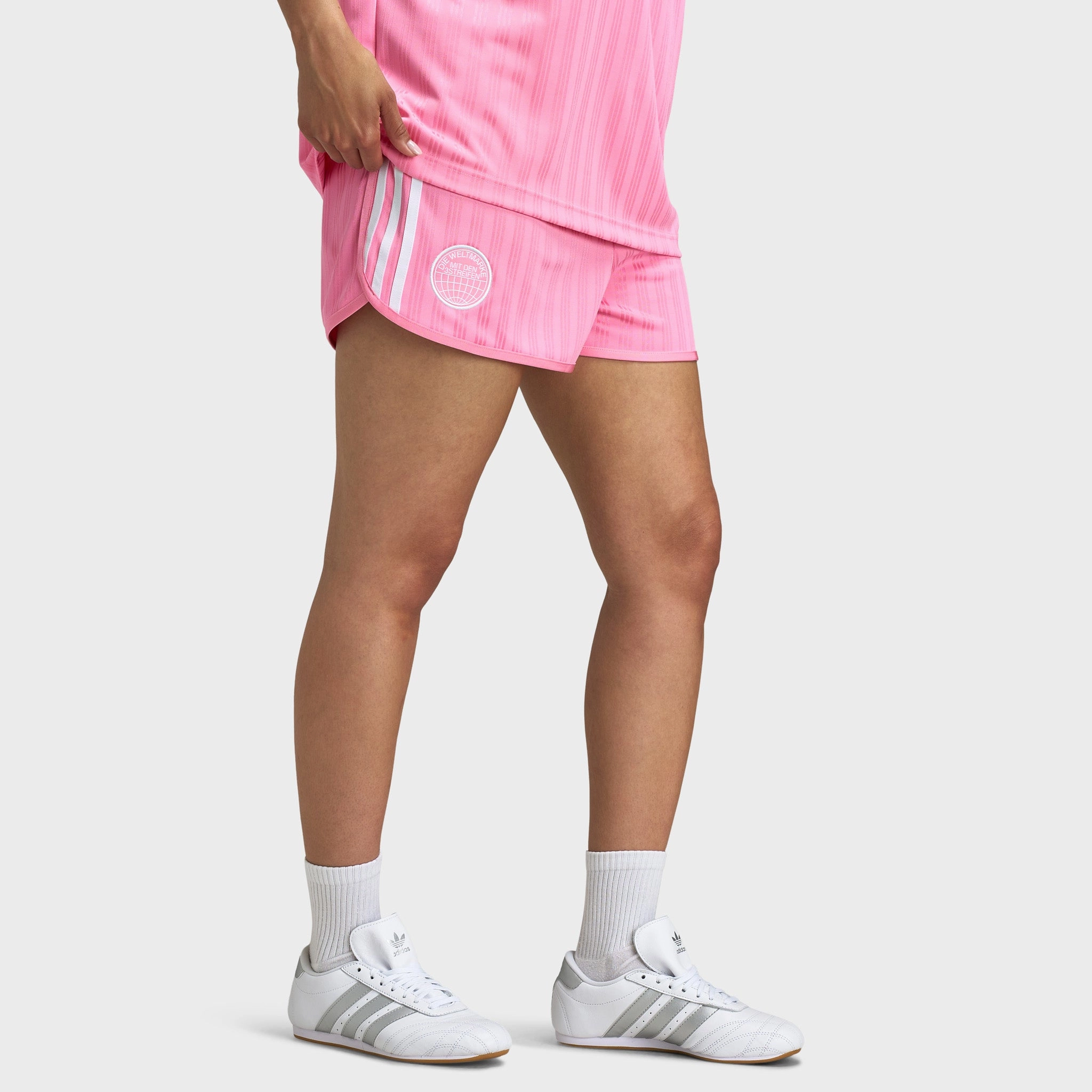 Fashion Accessory Tactile Feedback Loops adidas Women's Sprinter Shorts / Bliss Pink