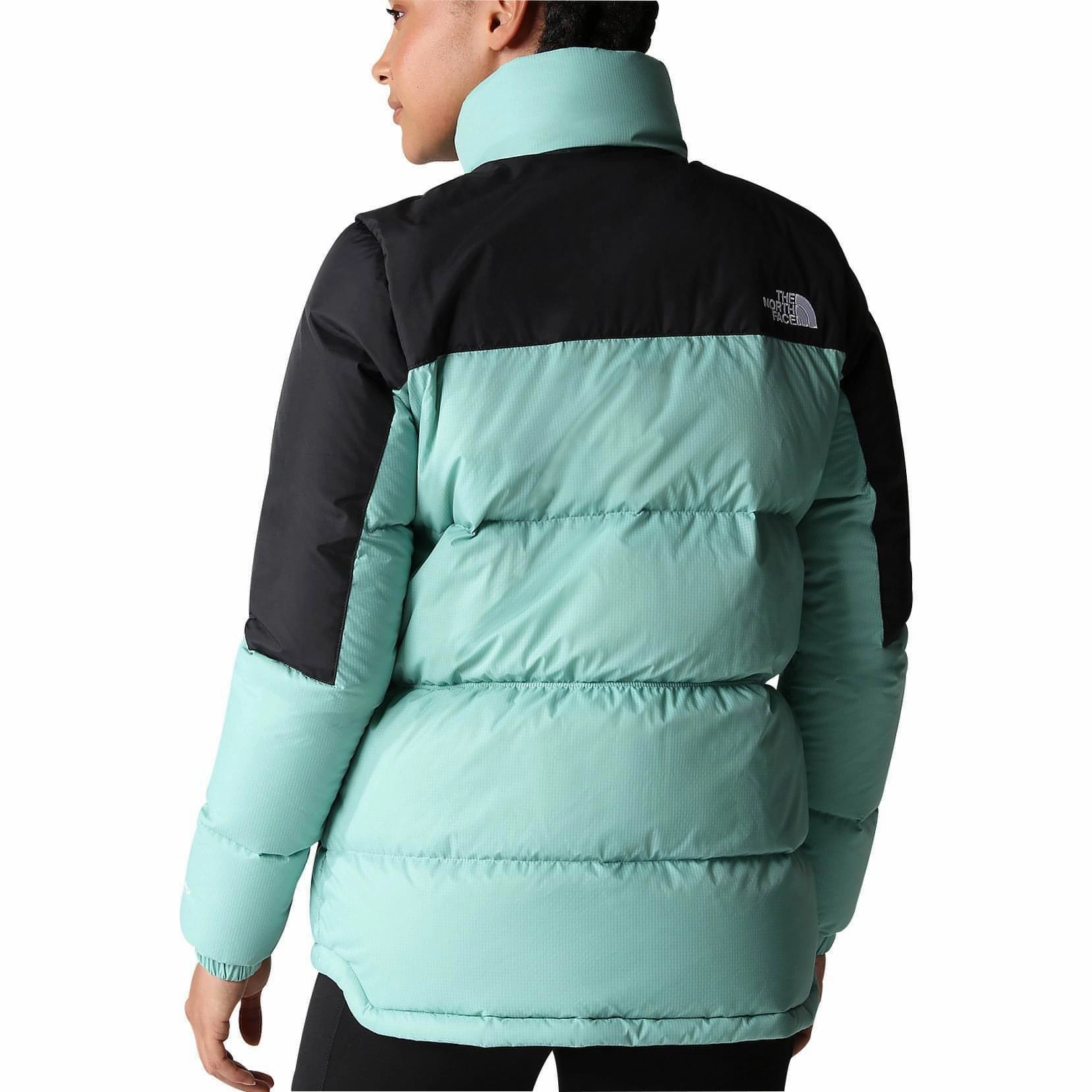 The North Face Diablo Womens Down Jacket - Green Soft Touch Texture