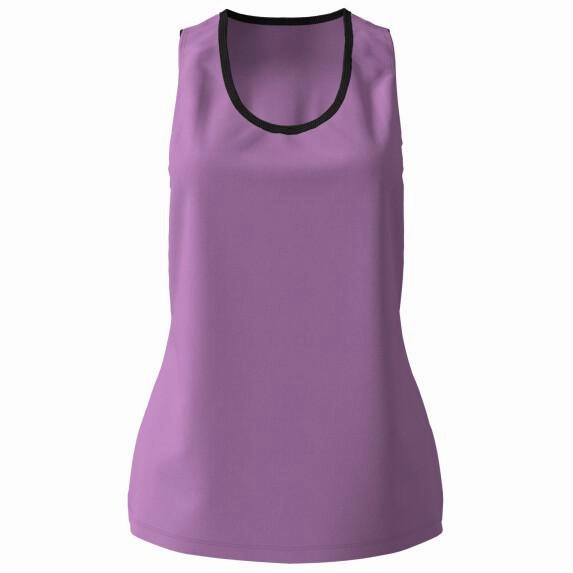 Drop Shoulder Design New Balance Women'srelentless sweat Tank - Purple