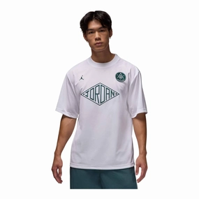 Flexible Fabric Blend Prince Core Jordan Essentials Men's Short-Sleeve Top
