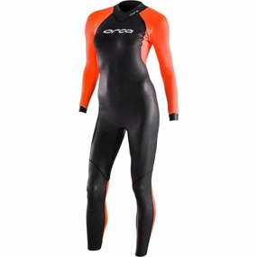 Heart Glow Train Ease Orca Core Hi-Vis Openwater Womens Wetsuit - Black