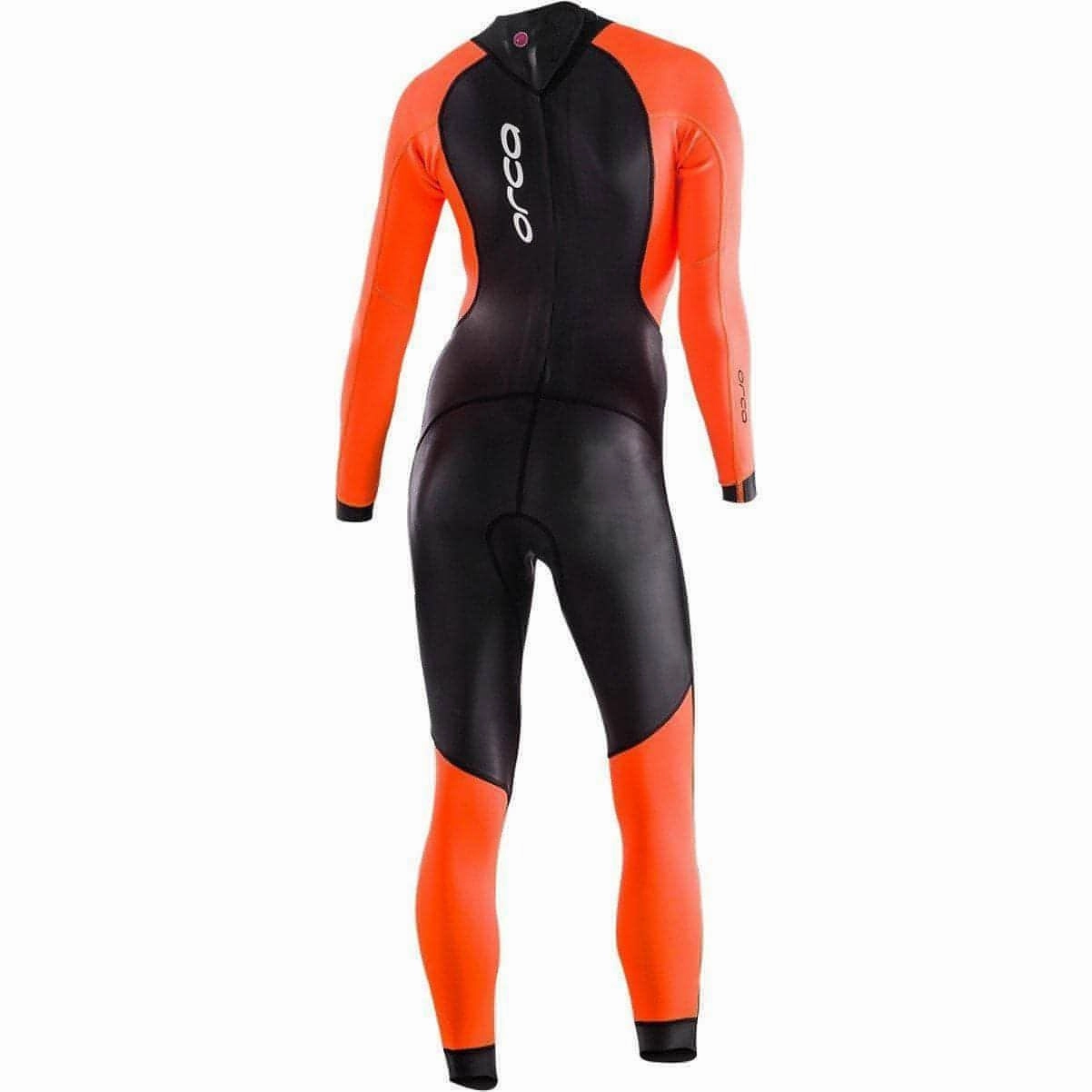 Orca Core Hi-Vis Openwater Womens Wetsuit - Black Diamond Soul RollUp Sleeves