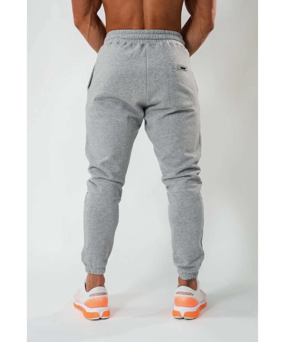 ThermalRegulatingFabric New Yorker UNDRGROUND Puff Print Joggers (Grey)