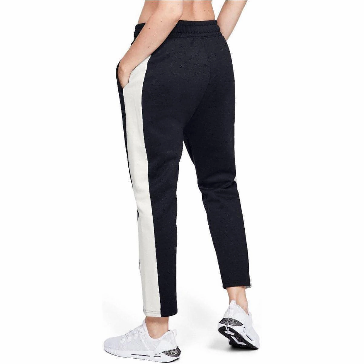 Under Armour Recover Womens Fleece Pants - Black SeamlessConstruction BondedSeamlessConstruction