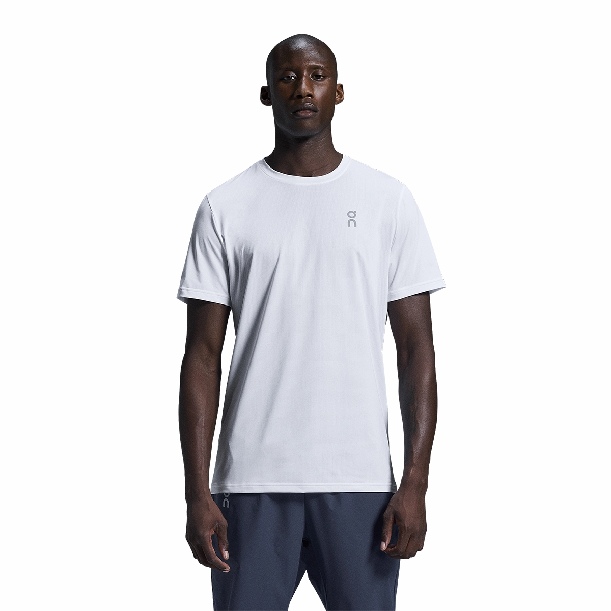 ON Core-T White - White Flexible Hemline Breathable Tank