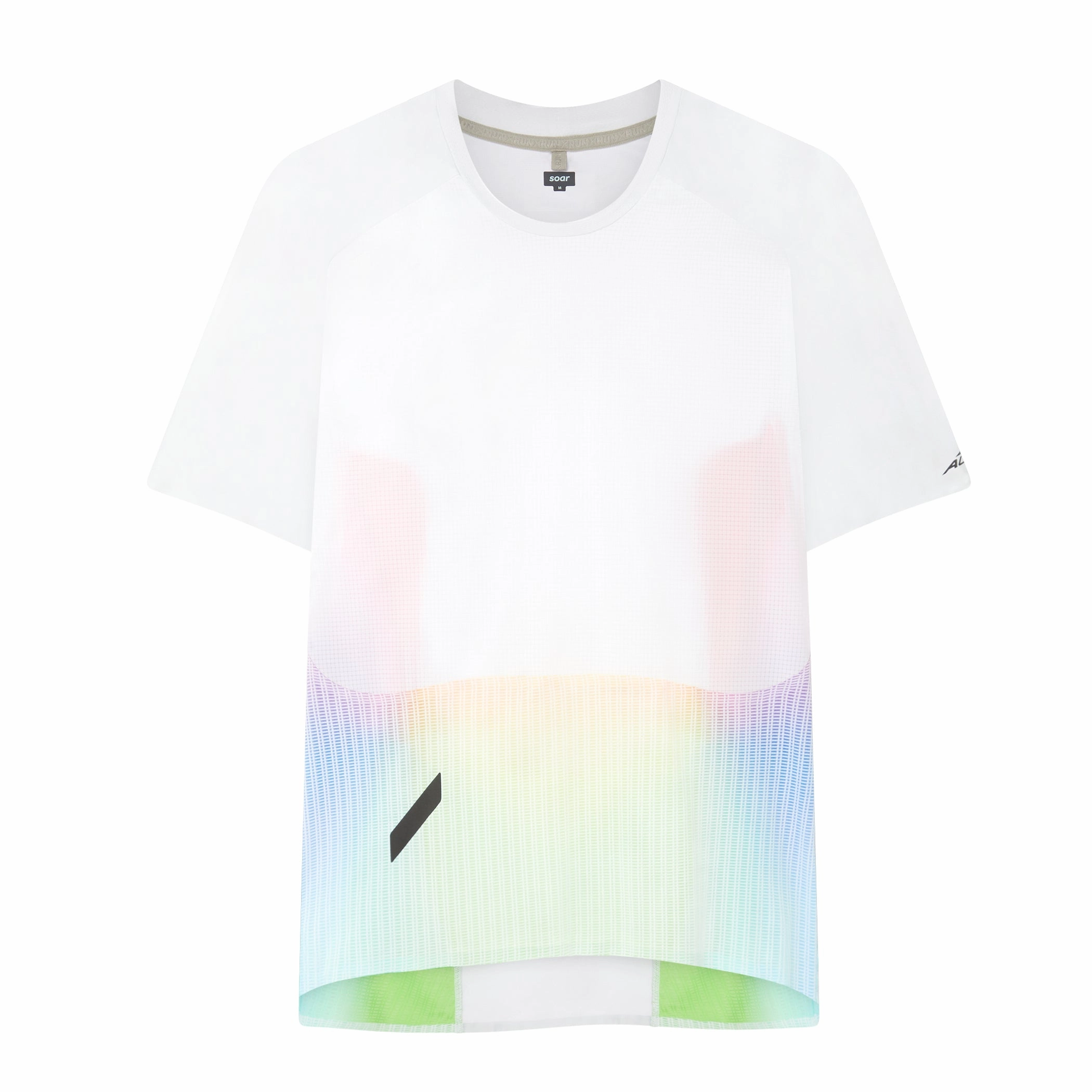 Flex Fit Photo Fit x Altra Men's Trail Race Tee Rainbow / Grey