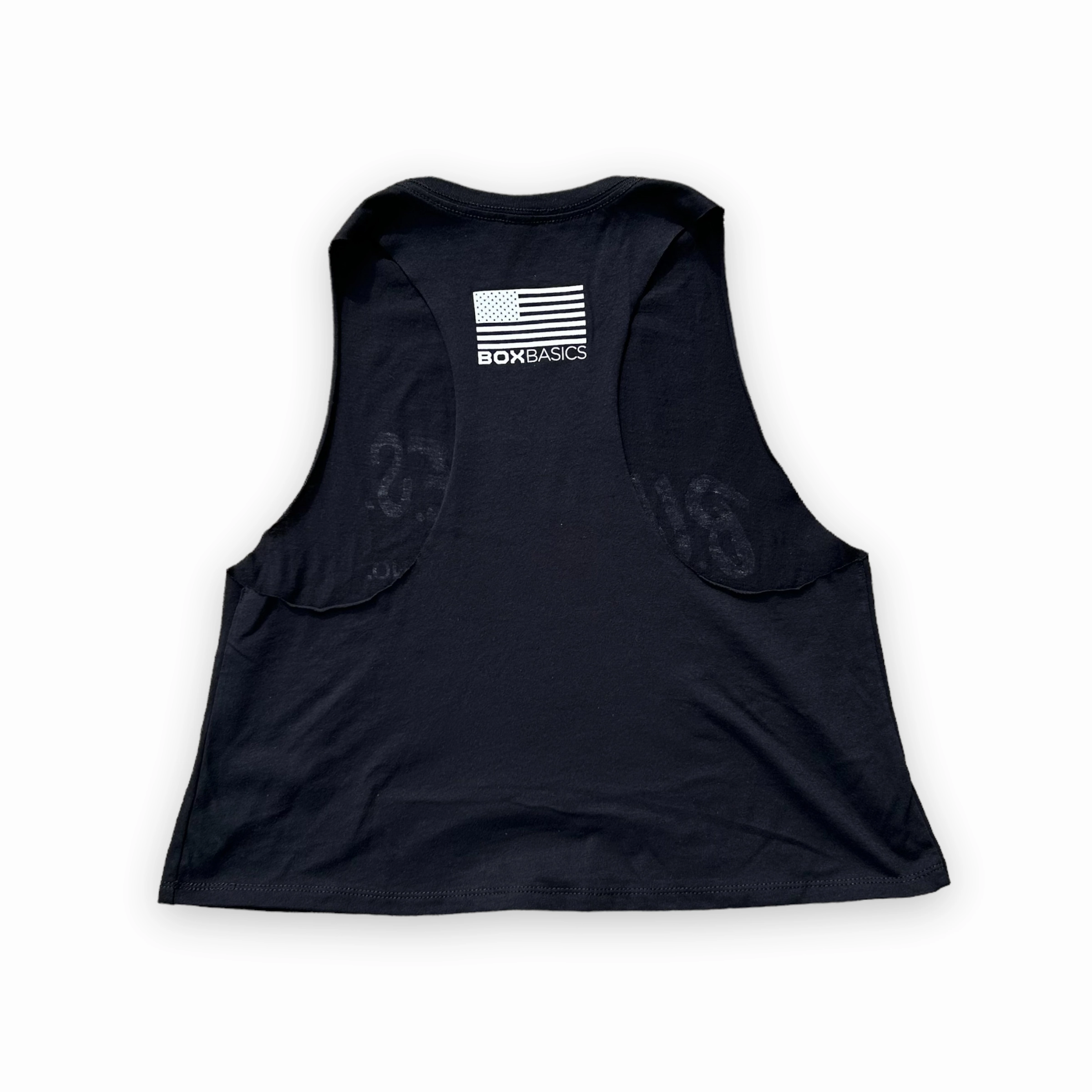 Layered Side Panels Women's Burpees Crop Tank