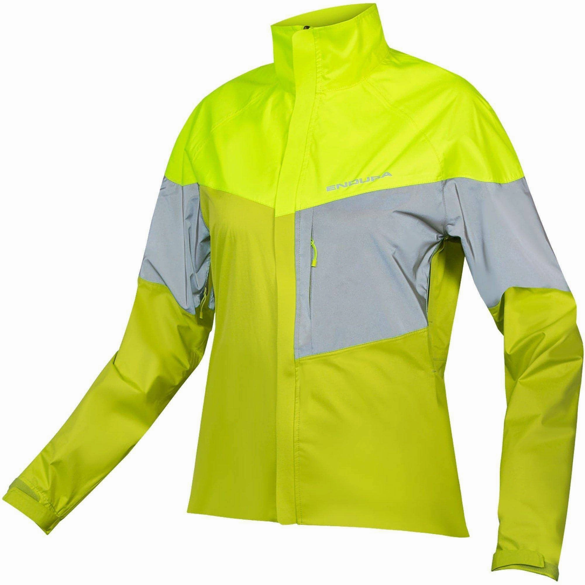 Endura Urban Luminite II Waterproof Womens Cycling Jacket - Yellow suitable for spring activities LayeredComfort