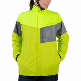 dancers Flight Endura Urban Luminite II Waterproof Womens Cycling Jacket - Yellow
