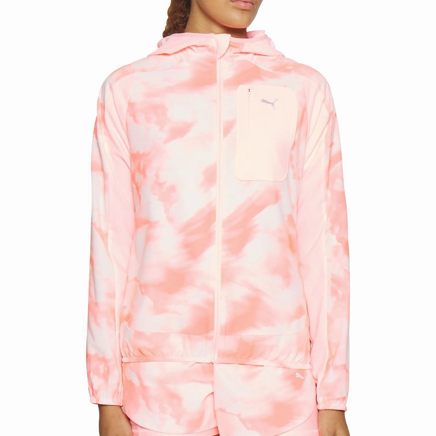 Puma Ultraweave Womens Running Jacket - Pink Advanced Wicking Knit enjoyment