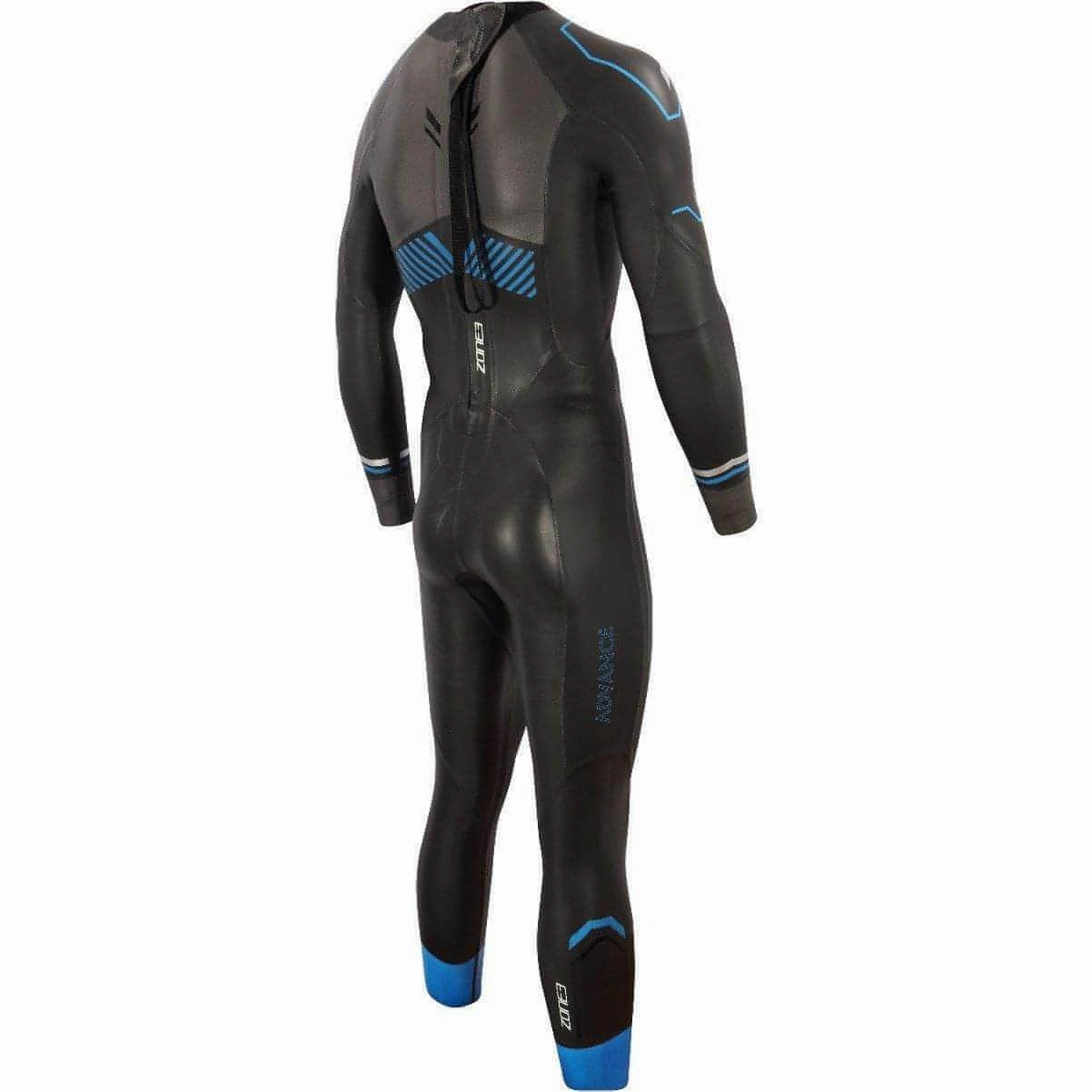 MachineWashable AntiPilling Surface Zone3 Advance Mens Wetsuit - Black