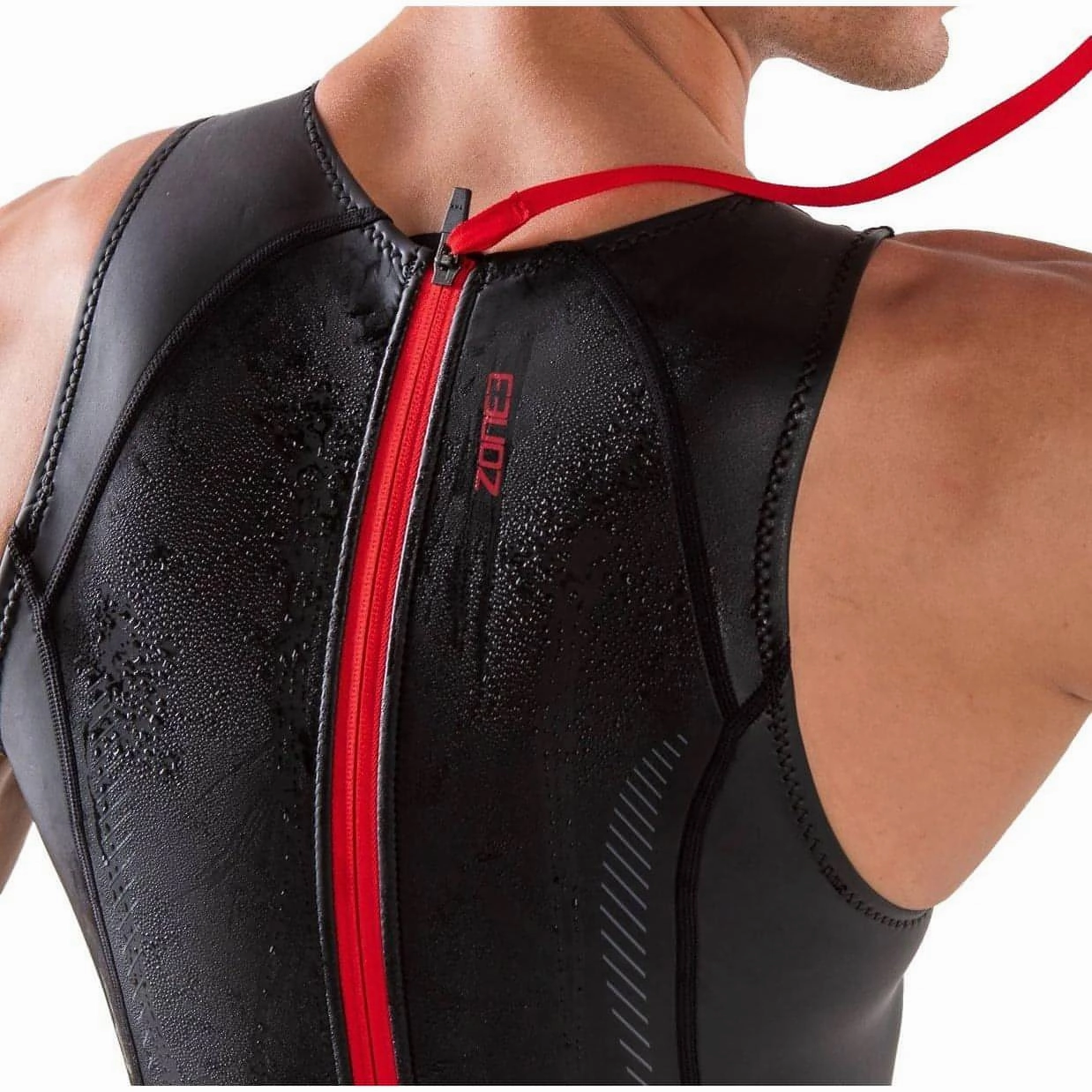 ShapeRetentionCloth Zone3 Neoprene Kneeskin Mens Wetsuit - Black