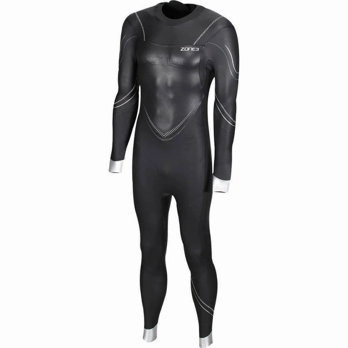 Flex Fit Zone3 Valour Mens Wetsuit - Black